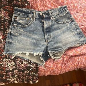 Moussy denim shorts size 25